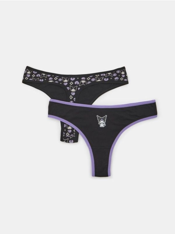 Sinsay Sinsay - Tange gaćice 2 pakovanja Kuromi - šareno