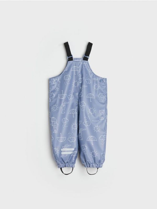 Sinsay Sinsay - Vodootporne pantalone - mid blue