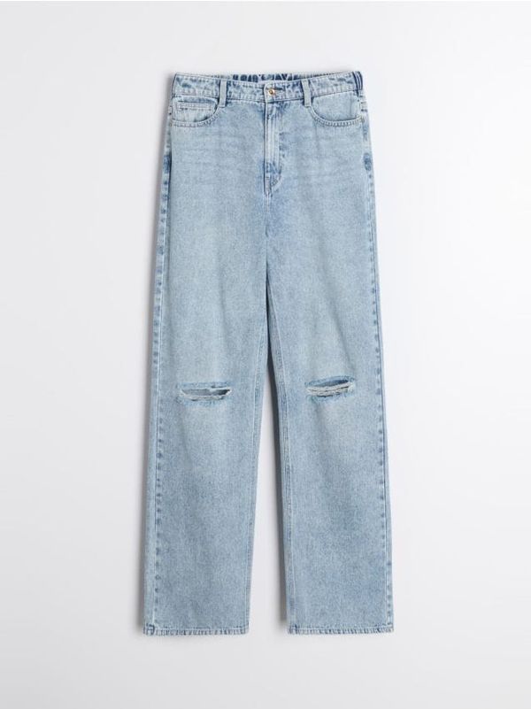 Sinsay Sinsay - Wide leg farmerke - plava