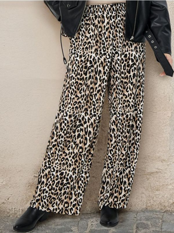 Sinsay Sinsay - Wide leg pantalone - šareno